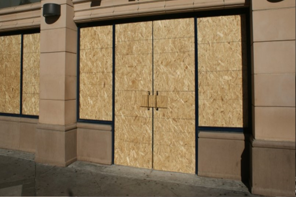 Boarding Up in Thamesmead, SE28